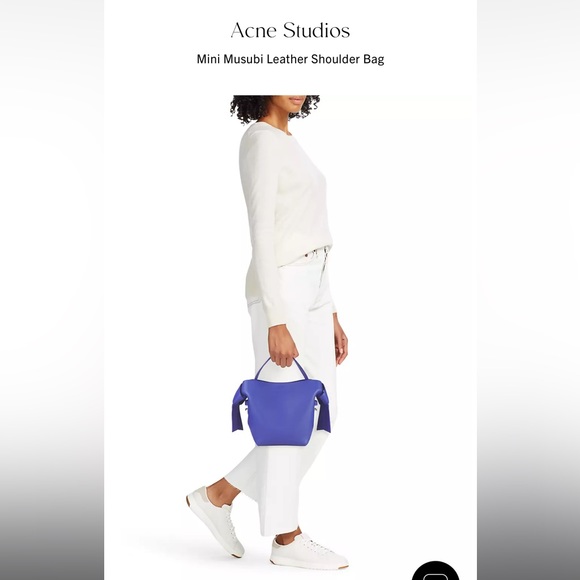 *SOLD* Mini Musubi Leather Shoulder Bag - Picture 2 of 11